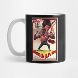 The Dragon Lives poster Mug